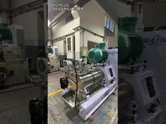 100L طاحونة الحبات الأفقية للمبيدات الحشرية SC 9Cr18MoV الفولاذ الختم الميكانيكي المزدوج