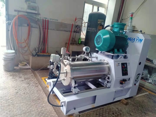Oil Based 37KW Pigment sand Grinding Mill Machine Bead Mill Process